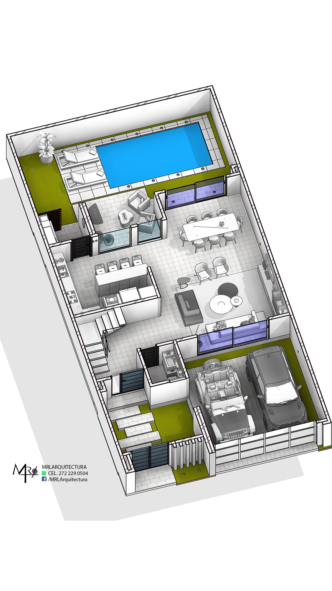Casa VGR - 10X20 - Arquitectónico