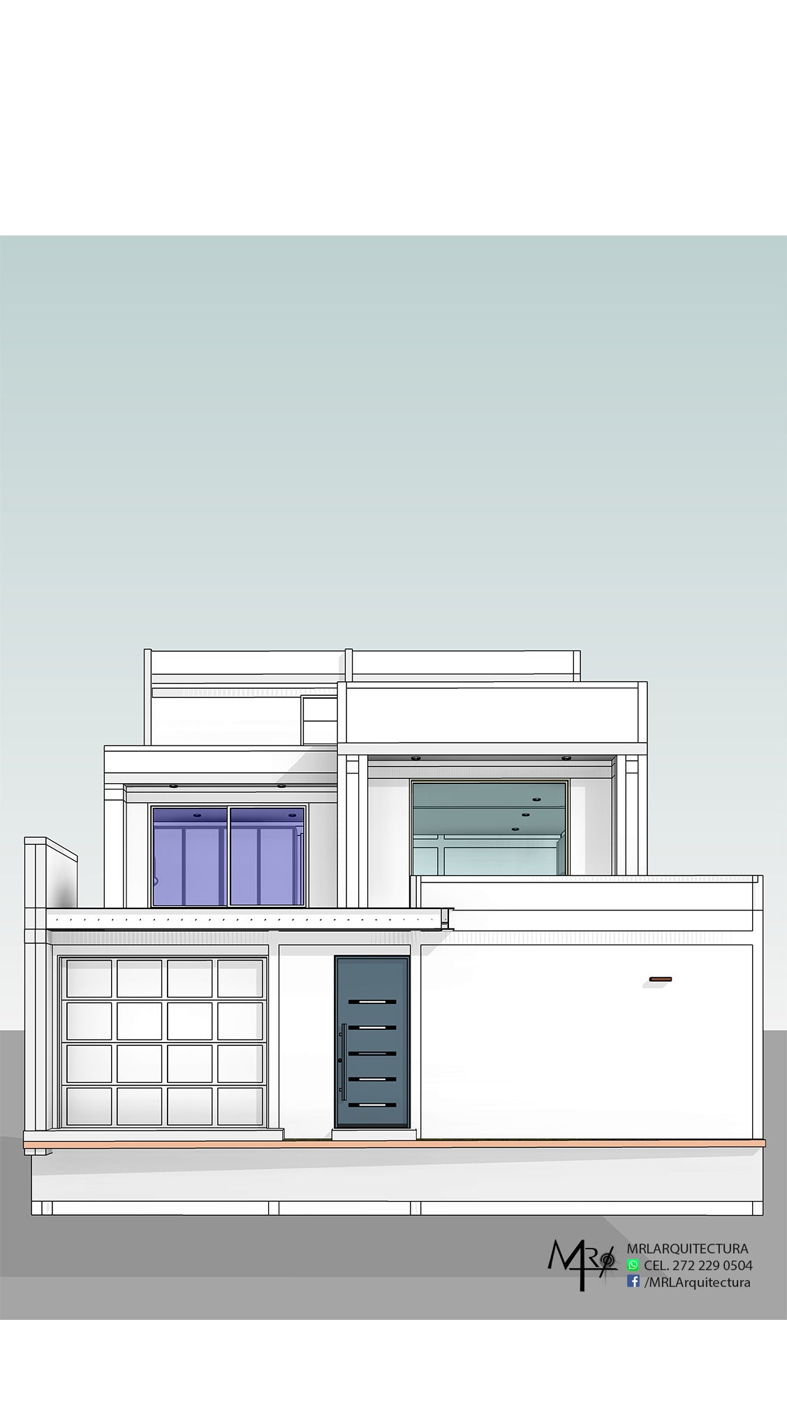 Casa CSA - 10.50x22 - Arquitectónico
