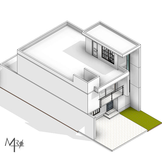 Casa MG1 - 8x18 - Arquitectónico