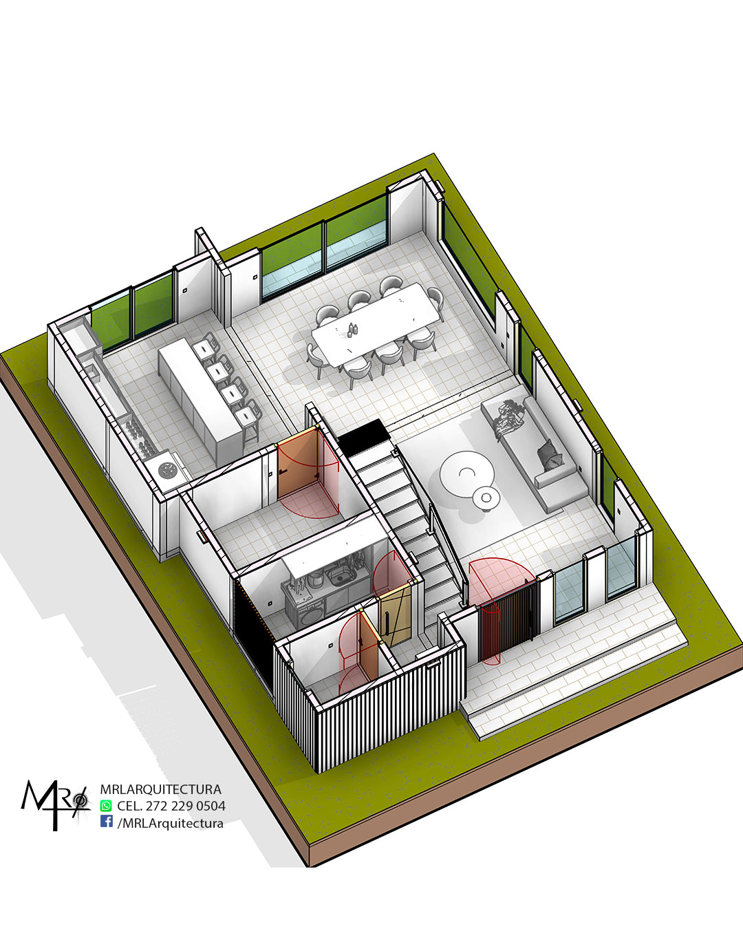 Casa RGA - 9.40x12.30 - Completo
