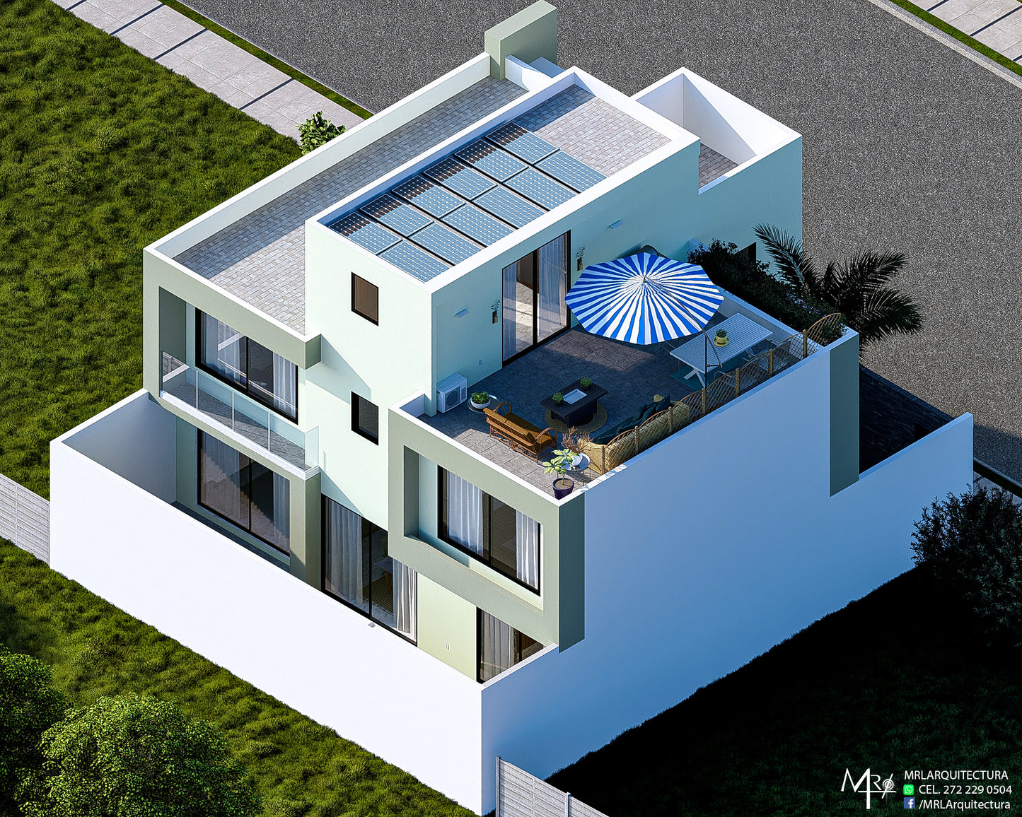 Casa EAL - 12.50x14.25 - Arquitectónico