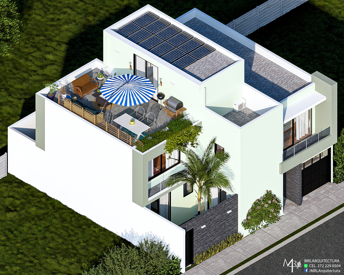 Casa EAL - 12.50x14.25 - Arquitectónico